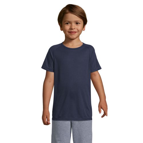 marina francesa CAMISETA MANGAS RAGLÁN PARA NIÑOS SOL'S SPORTY KIDS