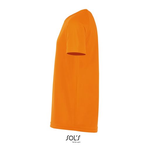 naranja neón CAMISETA MANGAS RAGLÁN PARA NIÑOS SOL'S SPORTY KIDS