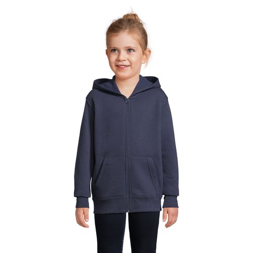 marina francesa SUDADERA CON CREMALLERA Y CAPUCHA SOL'S STONE KIDS