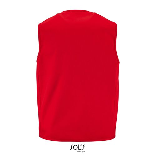 red CHALECO UNISEX SOL'S WALLACE