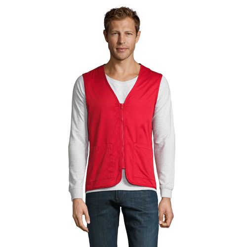 red CHALECO UNISEX SOL'S WALLACE