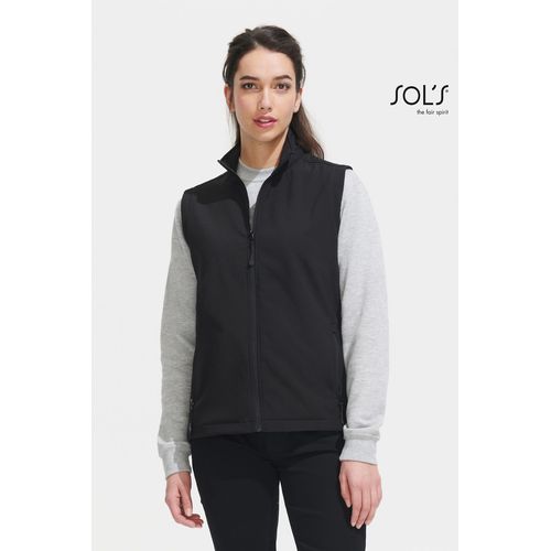 SOFTSHELL FEMME SANS MANCHE SOL'S RACE BW WOMEN