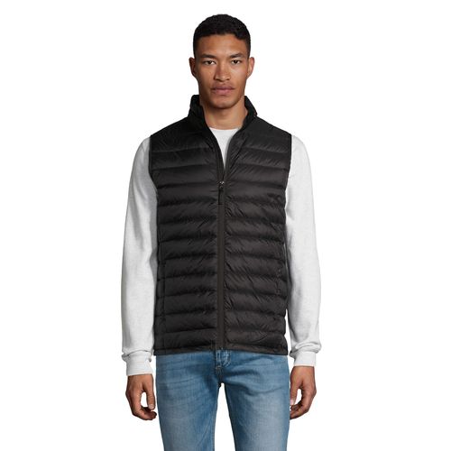 DOUDOUNE ULTRA LIGHT SANS MANCHE HOMME SOL'S WILSON BW MEN