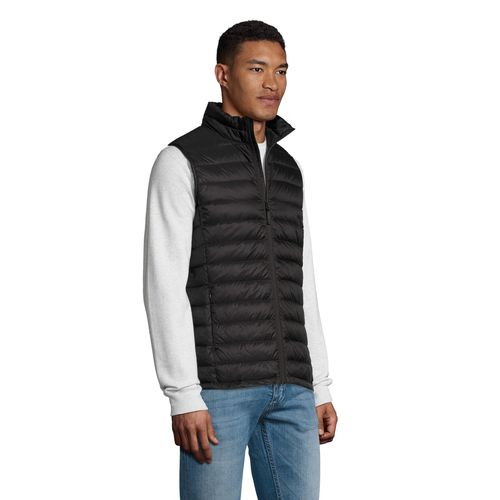 DOUDOUNE ULTRA LIGHT SANS MANCHE HOMME SOL'S WILSON BW MEN