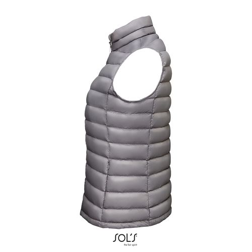 DOUDOUNE ULTRA LIGHT SANS MANCHE FEMME SOL'S WILSON BW WOMEN
