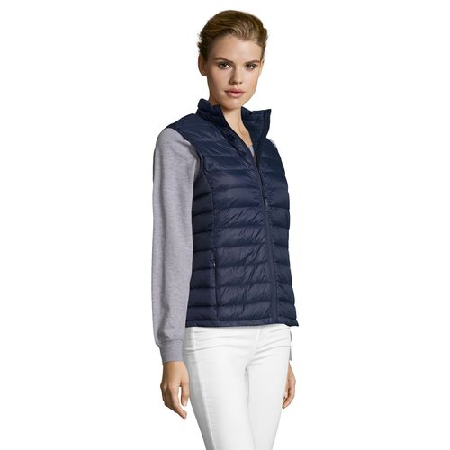 DOUDOUNE ULTRA LIGHT SANS MANCHE FEMME SOL'S WILSON BW WOMEN
