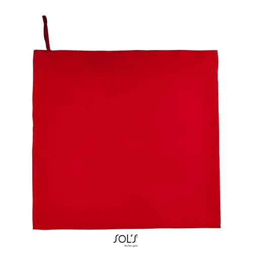 red TOALLA DE MICROFIBRA SOL'S ATOLL 100