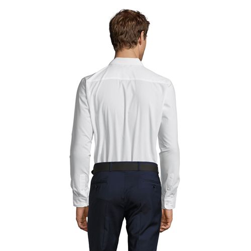CHEMISE HOMME POPELINE MANCHES LONGUES SOL'S BALTIMORE FIT