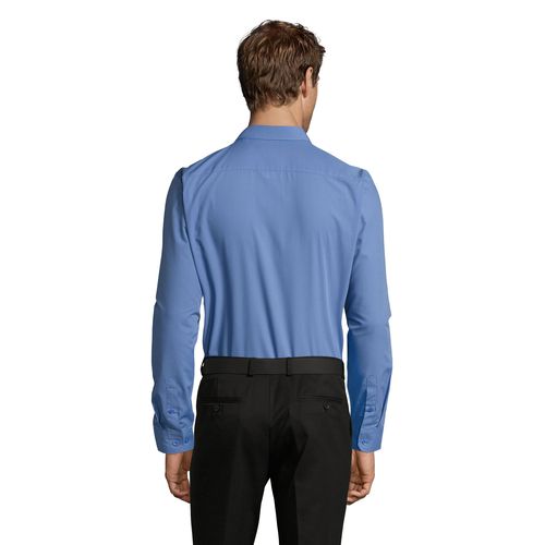CHEMISE HOMME POPELINE MANCHES LONGUES SOL'S BALTIMORE FIT