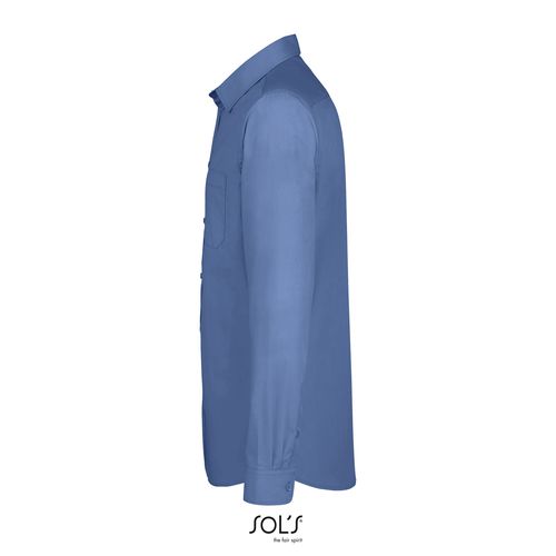 CHEMISE HOMME POPELINE MANCHES LONGUES SOL'S BALTIMORE FIT