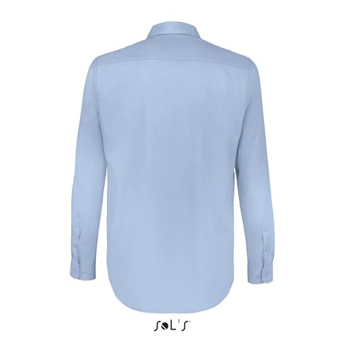 CHEMISE HOMME POPELINE MANCHES LONGUES SOL'S BALTIMORE FIT