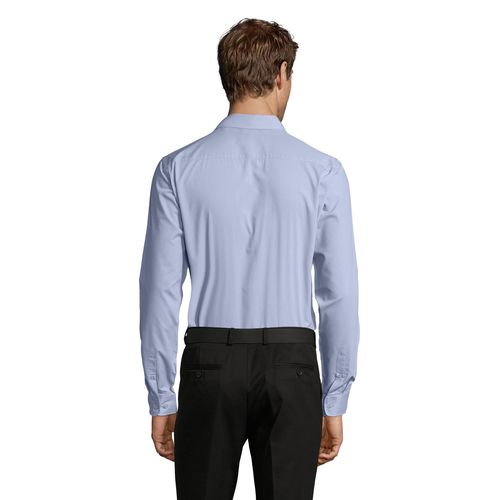 CHEMISE HOMME POPELINE MANCHES LONGUES SOL'S BALTIMORE FIT