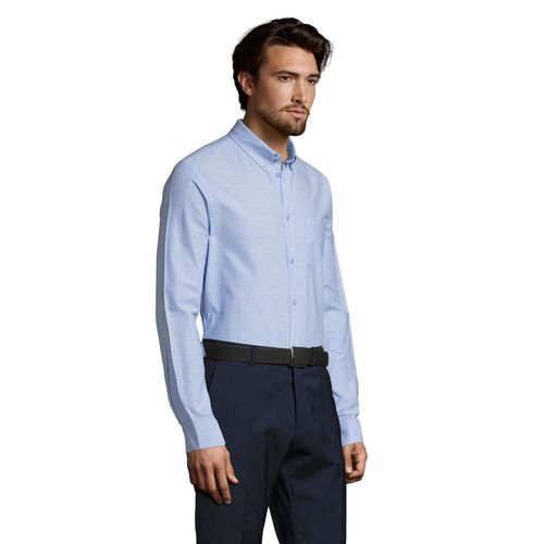 CHEMISE HOMME OXFORD MANCHES LONGUES SOL'S BOSTON FIT - 5