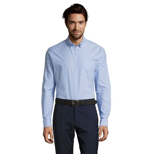 CHEMISE HOMME OXFORD MANCHES LONGUES SOL'S BOSTON FIT - 3