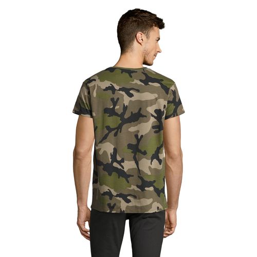 TEE-SHIRT HOMME COL ROND SOL'S CAMO MEN