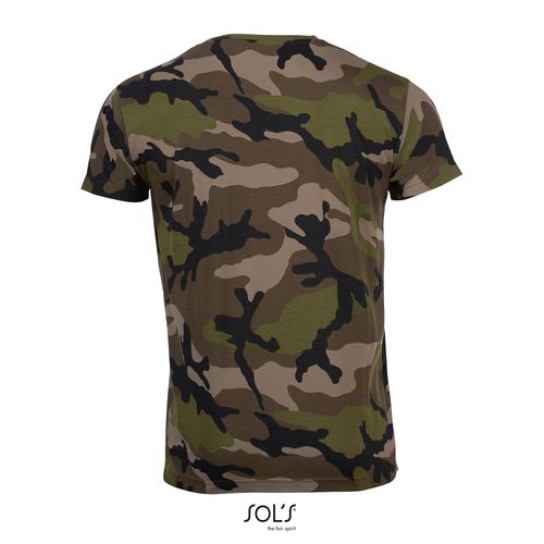 TEE-SHIRT HOMME COL ROND SOL'S CAMO MEN