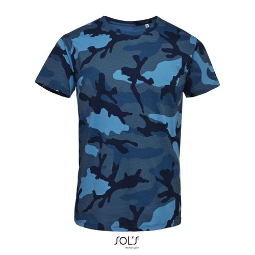 TEE-SHIRT HOMME COL ROND SOL'S CAMO MEN