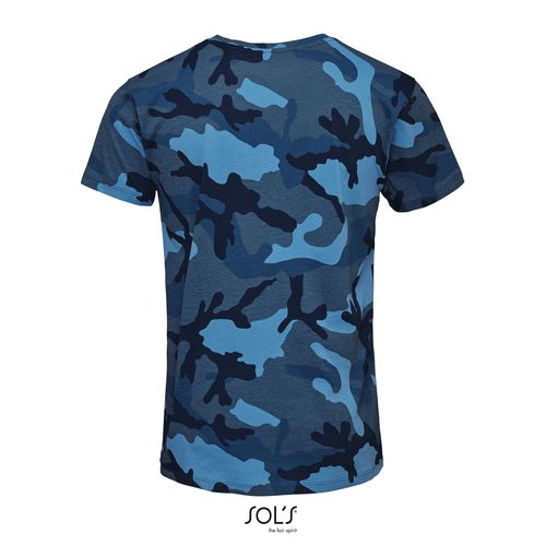 TEE-SHIRT HOMME COL ROND SOL'S CAMO MEN