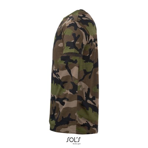 TEE-SHIRT HOMME COL ROND SOL'S CAMO MEN