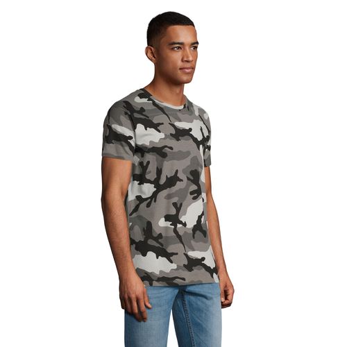 TEE-SHIRT HOMME COL ROND SOL'S CAMO MEN