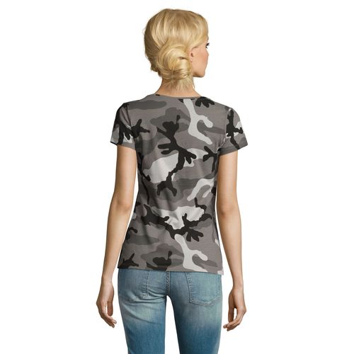 TEE-SHIRT FEMME COL ROND SOL'S CAMO WOMEN - 4