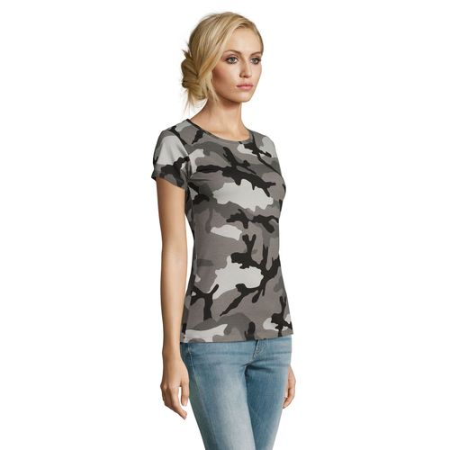 TEE-SHIRT FEMME COL ROND SOL'S CAMO WOMEN - 4
