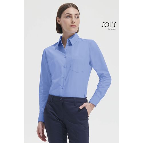 CHEMISE FEMME POPELINE MANCHES LONGUES SOL'S EXECUTIVE - 2