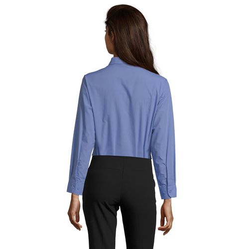 azul medio CAMISA POPELÍN MANGA LARGA PARA MUJER SOL'S EXECUTIVE
