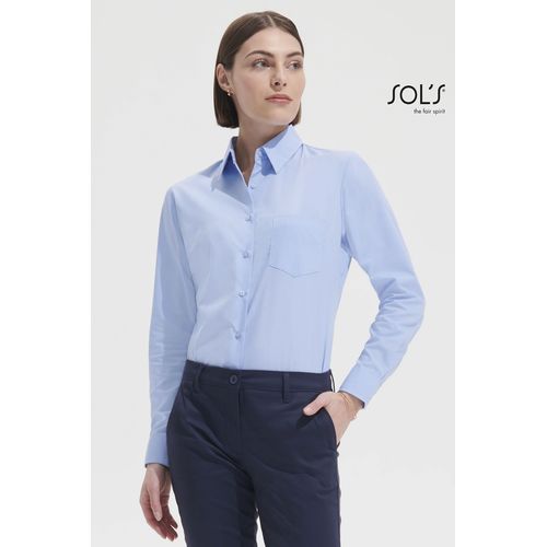 CHEMISE FEMME POPELINE MANCHES LONGUES SOL'S EXECUTIVE - 2