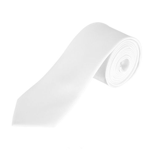 white CORBATA DE POLIÉSTER SATINADO SOL'S GARNER
