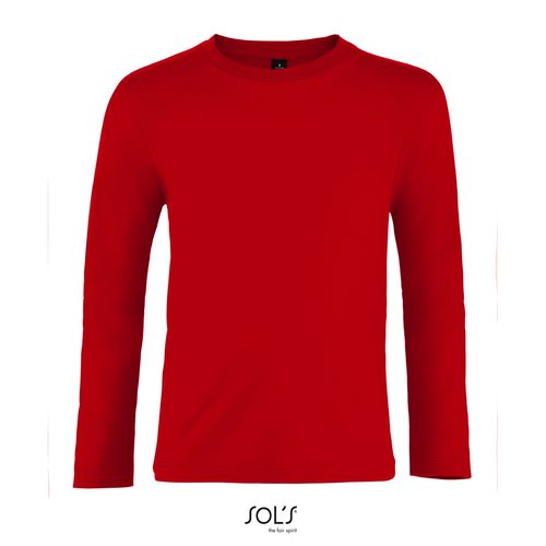 red CAMISETA DE MANGA LARGA PARA NIÑOS SOL'S Imperial LSL KIDS