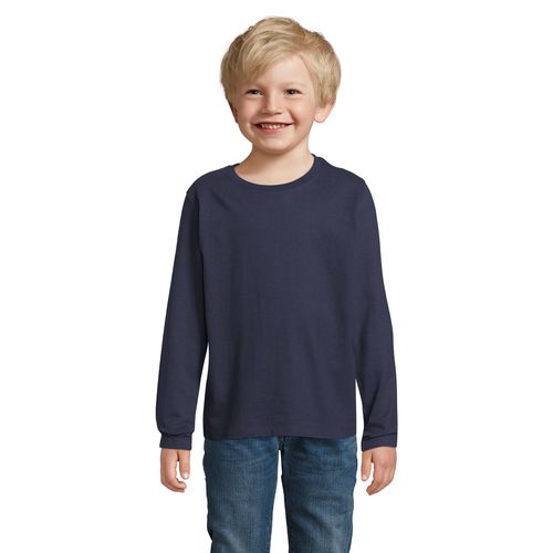 marina francesa CAMISETA DE MANGA LARGA PARA NIÑOS SOL'S Imperial LSL KIDS