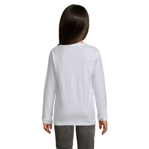 white CAMISETA DE MANGA LARGA PARA NIÑOS SOL'S Imperial LSL KIDS