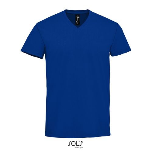 azulón CAMISETA DE CUELLO PICO PARA HOMBRE SOL'S Imperial V MEN