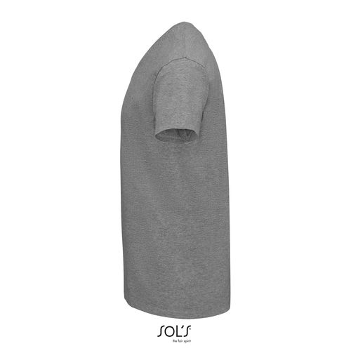 gris chiné CAMISETA DE CUELLO PICO PARA HOMBRE SOL'S Imperial V MEN