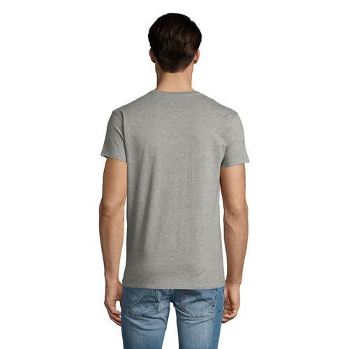 gris chiné CAMISETA DE CUELLO PICO PARA HOMBRE SOL'S Imperial V MEN
