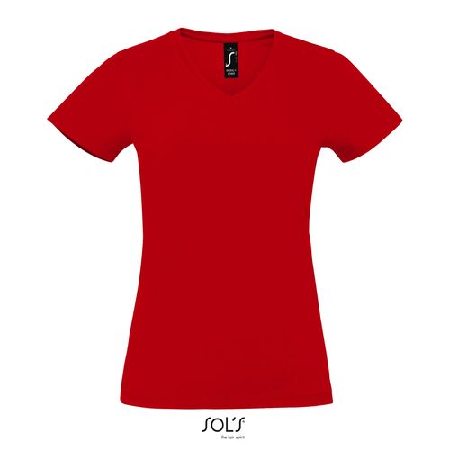 TEE-SHIRT FEMME COL “V” SOL'S Imperial V WOMEN