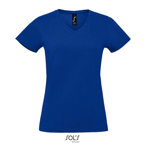 TEE-SHIRT FEMME COL “V” SOL'S Imperial V WOMEN
