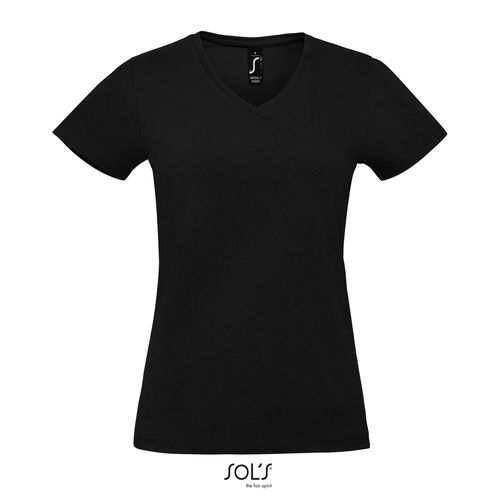 TEE-SHIRT FEMME COL “V” SOL'S Imperial V WOMEN