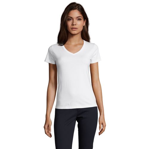 TEE-SHIRT FEMME COL “V” SOL'S Imperial V WOMEN