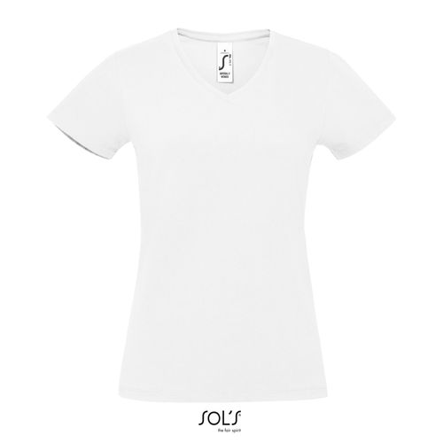 TEE-SHIRT FEMME COL “V” SOL'S Imperial V WOMEN