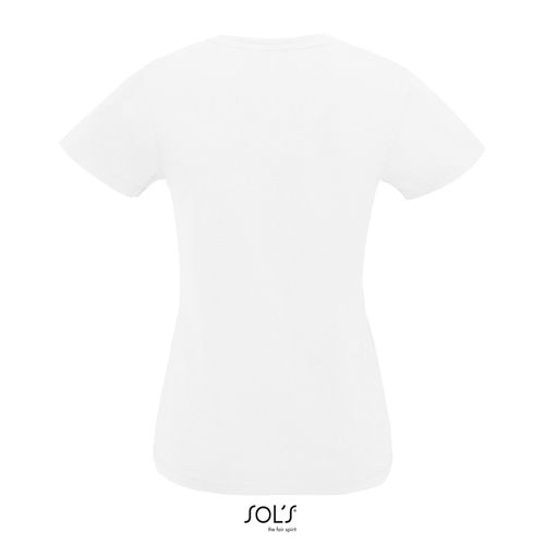 TEE-SHIRT FEMME COL “V” SOL'S Imperial V WOMEN