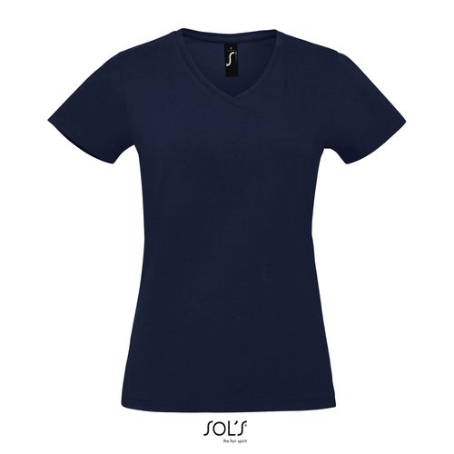 TEE-SHIRT FEMME COL “V” SOL'S Imperial V WOMEN