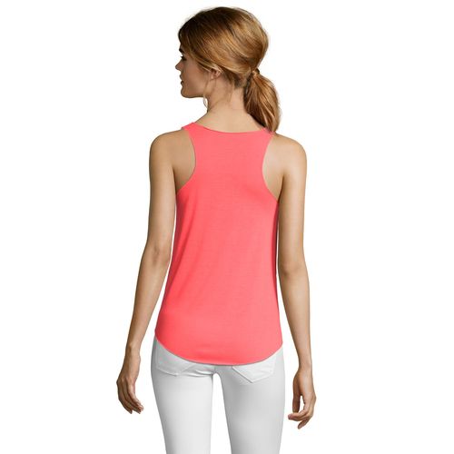 coral fluo CAMISETA DE TIRANTES LIGERA DE MUJER SOL'S JADE