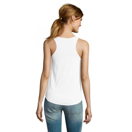 white CAMISETA DE TIRANTES LIGERA DE MUJER SOL'S JADE