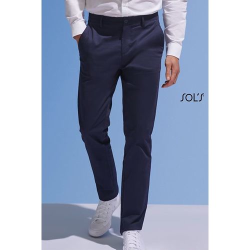 PANTALON STRETCH EN SATIN HOMME SOL'S JARED MEN