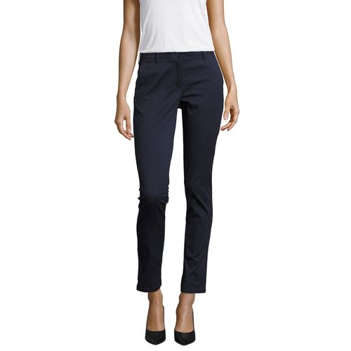 PANTALON STRETCH EN SATIN FEMME SOL'S JARED WOMEN