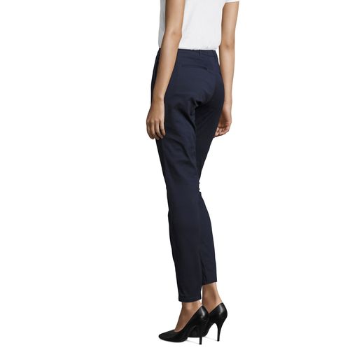 PANTALON STRETCH EN SATIN FEMME SOL'S JARED WOMEN
