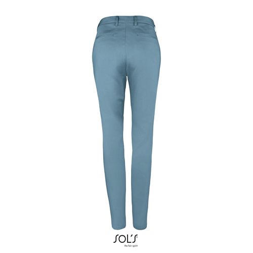 PANTALON STRETCH EN SATIN FEMME SOL'S JARED WOMEN