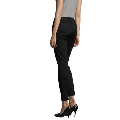 PANTALON STRETCH EN SATIN FEMME SOL'S JARED WOMEN - 5